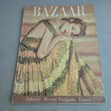 Vintage Harper’s Bazaar Magazine January 1953 Louise Dahl-Wolfe PATCHETT Fashion picture
