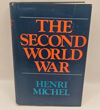The Second World War Henri Michel Vol 2 1975 1st US Edition Praeger Hardcover picture