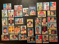 1960-1964, 69 Topps Vintage Lot (35)• Hodges • Larsen • Piersall • 65+ Years Old picture