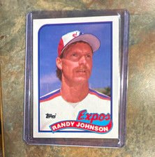 Topps 1989 Randy Johnson #647 RC Expos picture