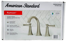 American Standard Rumson 8 in Widespread 2-Handle Bathroom Faucet Brushed Nickel picture