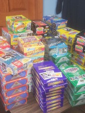 Old Baseball Cards Unopened Packs from Wax Box - Vintage 100 Card Lot Plus BONUS picture