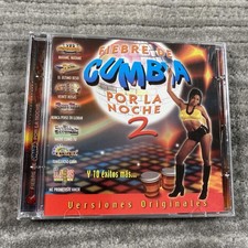Various Artists CD Fiebre De Cumbia Por La Noche 2 Cumbia Latin Red Azteca Music picture