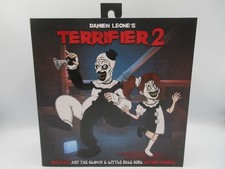 NECA Terrifier 2 Art the Clown and Little Pale Girl Action Figure 2 Pack NEW picture