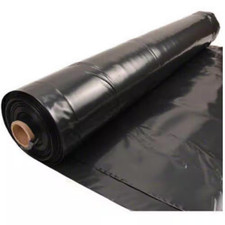 32 Ft. X 100 Ft. X 6 Mil Black Plastic Sheeting picture