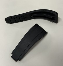 Rolex Oysterflex Strap Set 20mm Daytona Yacht-Master Rubber Black 350501 picture