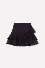 Charo Ruiz Ibiza Black Fera Short Skirt size Medium M RRP £230 worn once picture