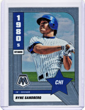 2022 Panini Mosaic 1980's Stars Ryne Sandberg 286 Chicago Cubs NL MLB picture