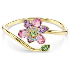 Swarovski Idyllia Bracelet Mixed-cut, flowers, glittering and shining picture