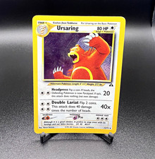 Pokemon Ursaring 15/75 Neo Discovery Holo Rare Unlimited EN 2001 80 HP picture
