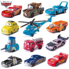 Disney Pixar Cars Movie 1:55 Diecast Lightning McQueen Mater Chick King Toy New picture
