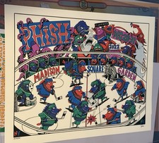 Phish Jim Pollock NYE LE Poster Print MSG NYC 2022-2023 New York City picture