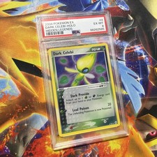 2004 POKEMON EX HIDDEN LEGENDS #4 DARK CELEBI-HOLO PSA 6 picture