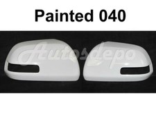MIRROR COVER PAINTED Super White 040 (WITH LAMP TYPE) SET FOR 4RUNNER 2010-2013 picture