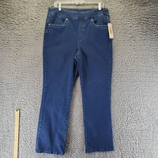 Allison Daley Womens Jeans 18 Short Blue Petite Stretch Denim *NWT* picture