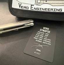 Vero Engineering Synapse Gen 3 M390 Titanium DP - W/ Zirc Kit and Original Hrdw picture