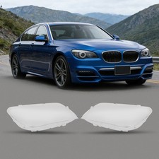 2009-2015 Bmw 7-series Left & Right Headlight Lens Covers  F01 F02 740i 740li picture