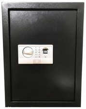 FINGERPRINT BIOMETRIC ELECTRONIC RECESSED WALL SAFE SECURITY BOX OPEN BOX picture