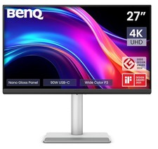 BenQ MA270UP 27” 4K 3840x2160 Monitor for MacBook® Pro/Air, Dual Sliver picture