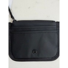 Lululemon True Identity Card Case Black NWT $28 Retail picture