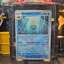 Omanyte 151 Reverse Holo Pokémon TCG 138/165 Scarlet & Violet Uncommon picture