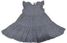 Crewcuts By J crew Cotton Tiered Dress Size 7 picture