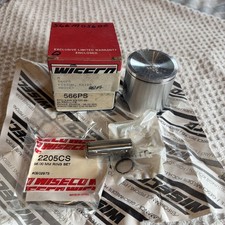 NOS Wiseco .051mm Pro-Lite Piston Set Kawasaki 1988 1989 KX125 KX 125 566M05600 picture