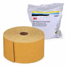 3M 02597 2597 Stikit Gold Abrasive Sanding Block Filler Sheet Roll 120 Grit 🔥 picture