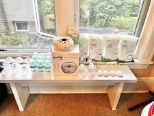 Motif Luna Double Electric Breast Pump 21/24mm Bottles Flanges Tubing and Bags picture