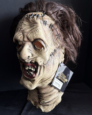 Vtg 2003 Rubies Leatherface Mask Texas Chainsaw Massacre New Line NWT Flaw picture