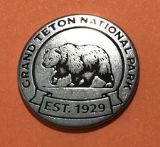 New Design Grand Teton National Park Bear Token picture