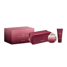 Coach Wild Rose EDP Women's 3pc 3oz EDP, 3.3oz Body Lotion, Toiletry Bag picture