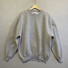 Russell Athletic Gray Crewneck Sweatshirt XXL Made In USA  picture