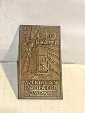 Antique Early 1900's, American Radiator Co. Vecto Heater Nameplate/Badge picture