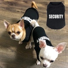 Security Dog T-Shirt Dog Shirt Dog Vest Puppy Shirts Cat Top Tee Puppy Clothing picture