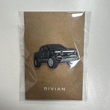 GREEN Rivian R1T Vehicle Collectible Souvenir Metal Pin picture