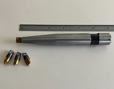 SECO MINI-MASTERS ENDMILL MM10-0.75-5.5-3 INTERCHANGEABLE CARBIDE INSERTS STYLES picture
