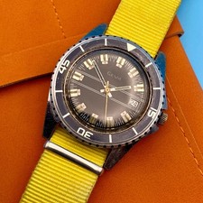 Vintage GEWA Skin Diver Mechanical Watch Men’s Manual Winding Swiss 1970s picture