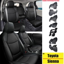 (All inclusive)Car 8-Seat Covers Cushion For Toyota Sienna LE & XLE 2021-2026 picture