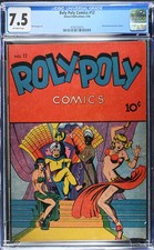 ROLY POLY COMICS # 12, GREEN PUBLISHING CGC 7.5 picture