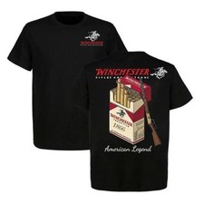 Winchester Men's T-Shirt, American Legend, 1866 AmmoBox Graphic, Lever Action Ri picture