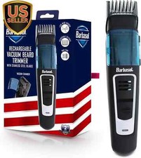 Barbasol Vacuum Trimmer for Men, Cordless Vacuum Beard Trimmer & Hair Clippers, picture