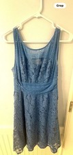 Anthropologie Blue Lace 