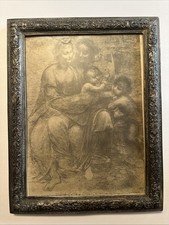 ANTIQUE BARBOUR S.P Co SILVERPLATE RENAISSANCE REVIVAL PICTURE FRAME 14” X 11” picture