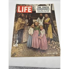 Life Magazine: July 18, 1969, The Youth Communes, Hippies, Making President 1968 picture