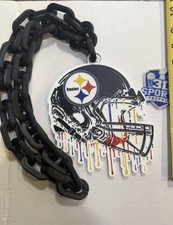 Pittsburg Steelers Hype Drip Chain 3d Print Plastic NFL Football  picture