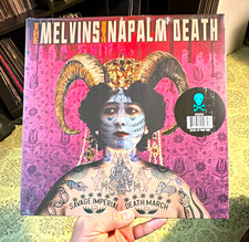 Melvins / Napalm Death-Savage Imperial Death March LP Vinyl (Ipecac IPC297LP) picture