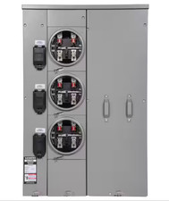 Siemens WP3311RJ Uni-PAK 3-Gang 300 Amp Ringless Style Multi-Family Metering picture