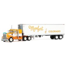 DCP 1/64 Kenworth W900A Vintage Reefer Trailer, Fallen Flag #50 69-1860 picture