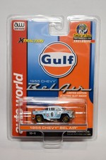 AUTOWORLD XTRACTION ULTRA-G  GULF 1955 CHEVY BEL AIR LIMITED EDITION picture